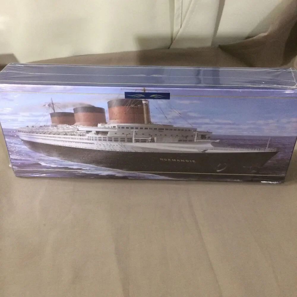 NEW Atlas 1:1250 SS Normandie Diecast Model Cruise Ship New Sealed